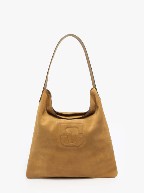 Sac Porté épaule Folk Lady Cuir Gerard darel Jaune folk lady DCS72407
