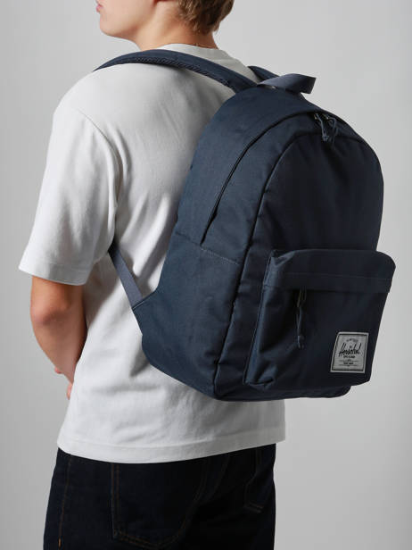 1 Compartment Backpack Herschel Blue classics 11544 other view 1