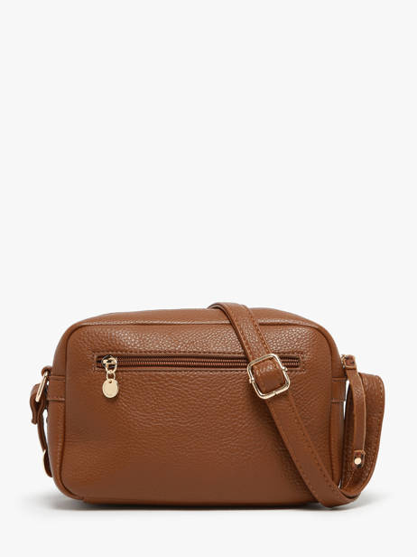 Sac Bandoulière Zip Lulu castagnette Marron zip ZITA vue secondaire 4