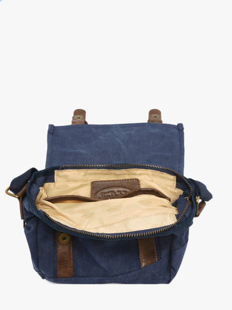 Sac Messenger Nark Von dutch Bleu bags NARK vue secondaire 3