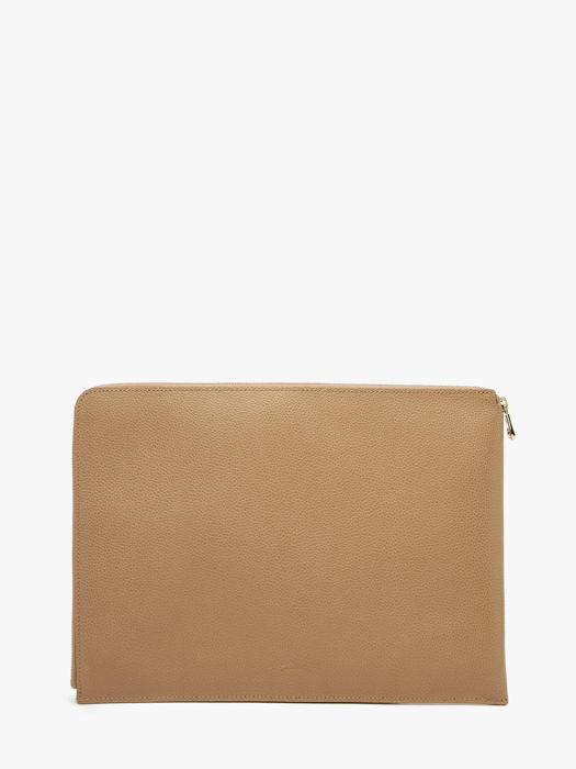 Longchamp Le foulonné Passport cover Beige