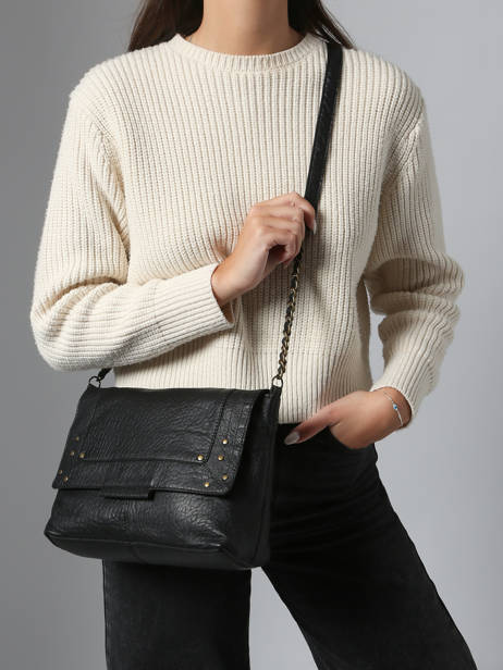 Sac Bandoulière Felizia Cuir Pieces Noir felizia 17116819 vue secondaire 1