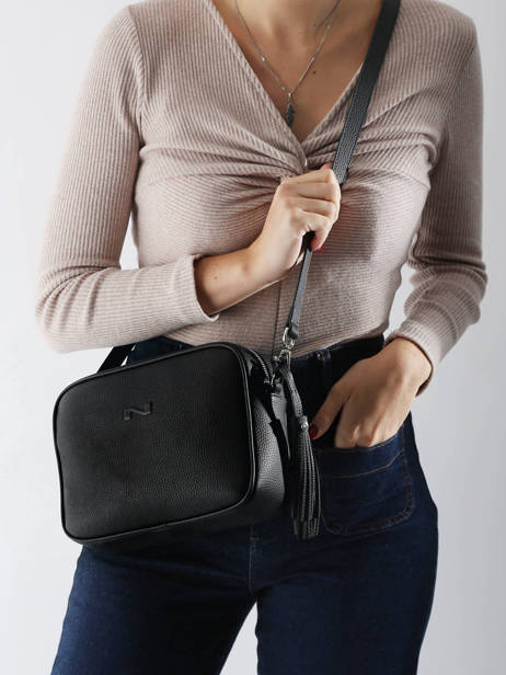 Leather Camera Bag Nathan baume Black nathan 2 other view 1