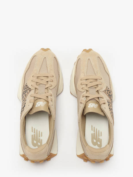 Sneakers En Cuir New balance Beige women WS327LPA vue secondaire 3