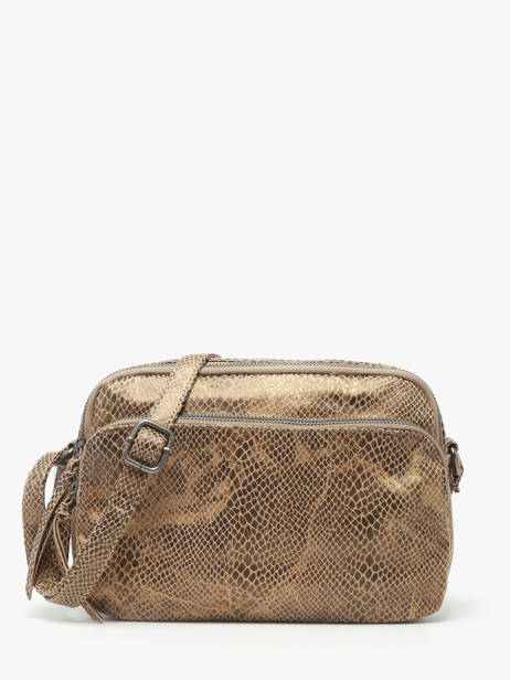 Shoulder Bag Snake Miniprix Beige snake 19641