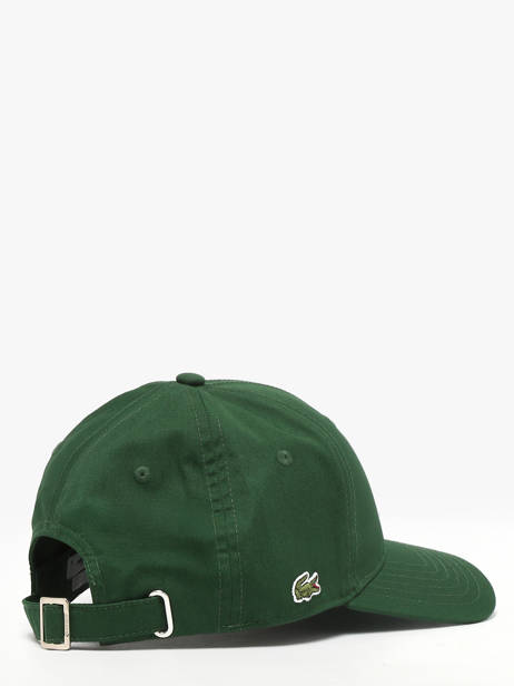 Casquette Lacoste Vert accessoires RK034200 vue secondaire 2