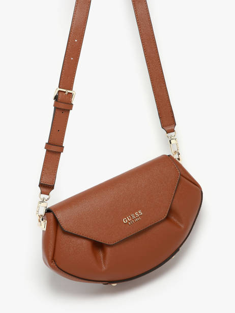 Sac Bandoulière Amorette Guess Marron amorette BG789820 vue secondaire 2