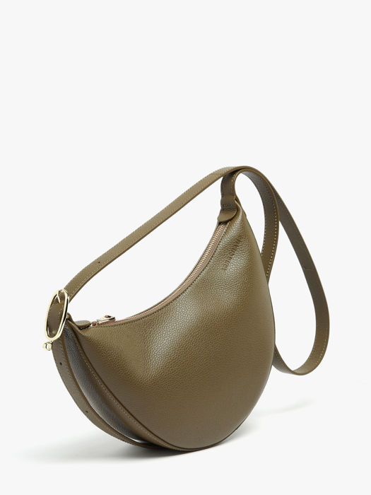 Longchamp Le foulonné Sacs porté travers Vert