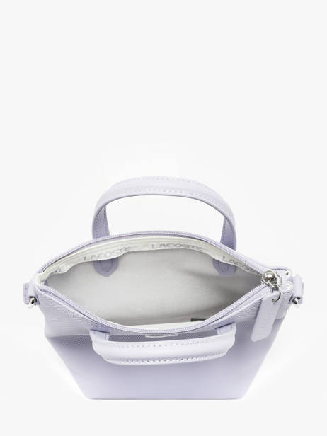 Sac Bandoulière L.12.12 Concept Lacoste Violet l.12.12 concept NF2609PK vue secondaire 3