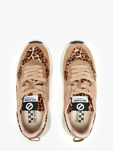 Sneakers Carter Jogger En Cuir No name Marron women VEPL04KC vue secondaire 3