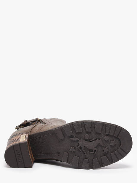 Bottines à Talon Mustang Beige women M0182004 vue secondaire 4