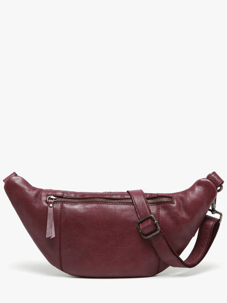 Sac Banane Heritage Cuir Biba Violet heritage HAK5L vue secondaire 4