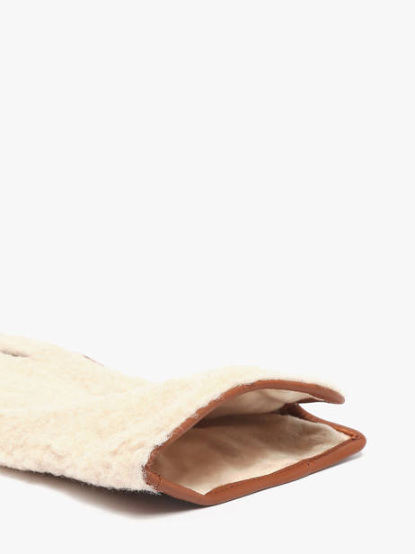Gants Isotoner Marron women gloves 85360 vue secondaire 1