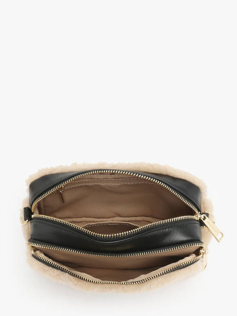 Sac Bandoulière Moumoute Lancaster Beige moumoute 22 vue secondaire 3