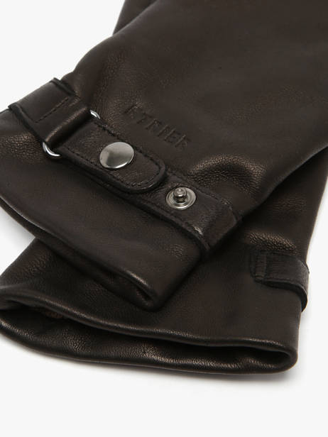 Gants Homme Cuir Etrier Noir accessoires EGLO603G vue secondaire 1