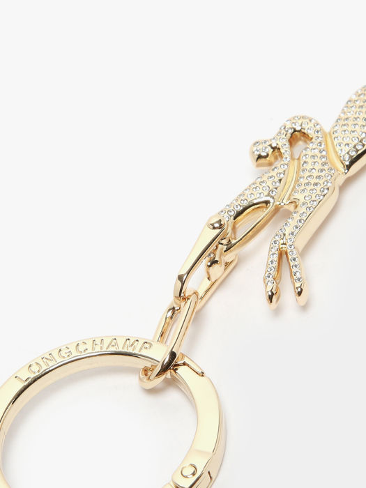 Longchamp Porte-clés cheval animation st Porte clés Or