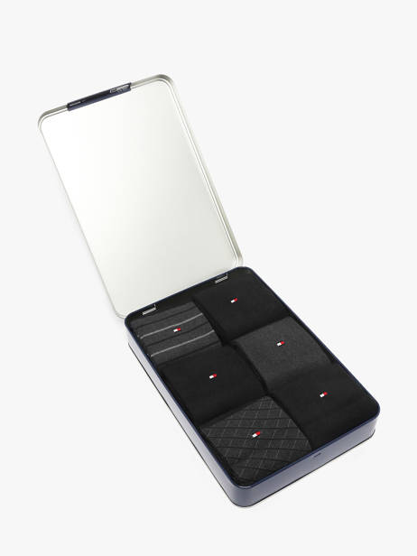 Men's Socks 6 Pairs Gift Box Tommy hilfiger Black socks 71235373 other view 2