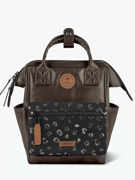 Sac à Dos 1 Compartiment Cabaia Marron adventurer XS vue secondaire 2