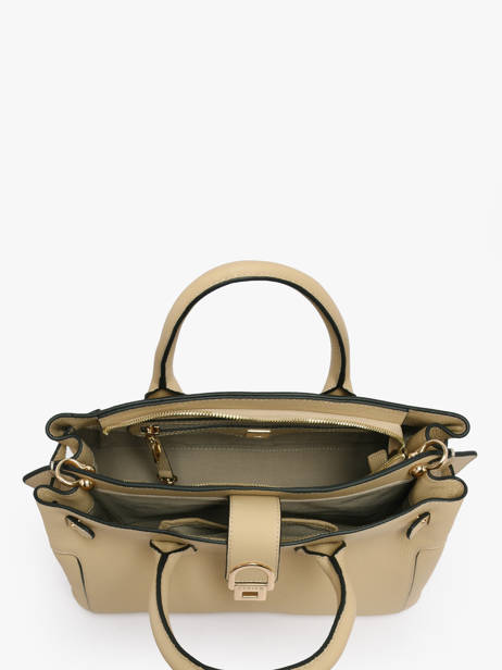 Satchel M Equestre Leather Etrier Beige equestre EEQT142M other view 3