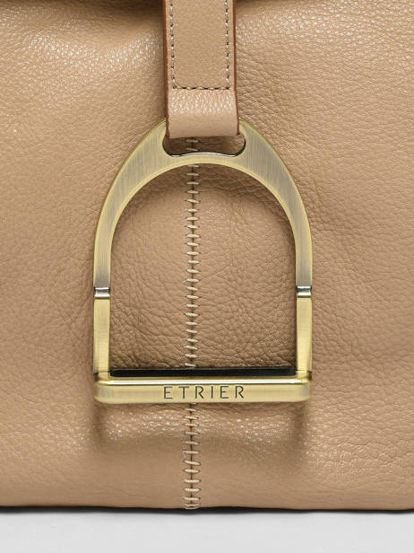 Shoulder Bag S Etalon Leather Etrier Beige etalon EETA197S other view 5
