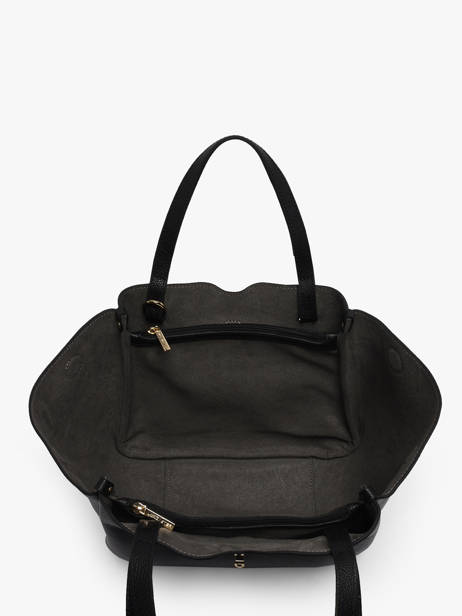 Sac Porté épaule Milano Horizon Sophie Cuir Lancaster Noir milano horizon sophie 82 vue secondaire 2