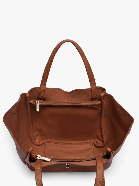Sac Porté épaule Milano Horizon Sophie Cuir Lancaster Marron milano horizon sophie 82 vue secondaire 3