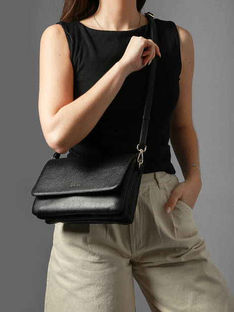 Shoulder Bag M Tradition Leather Etrier Black tradition ETRA207M other view 1