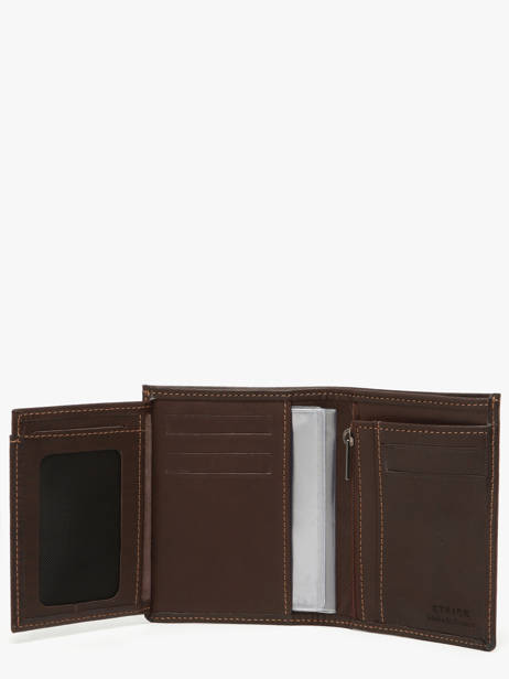 Wallet With Card Holder Oil Leather Etrier Brown oil EOIL5016 other view 2