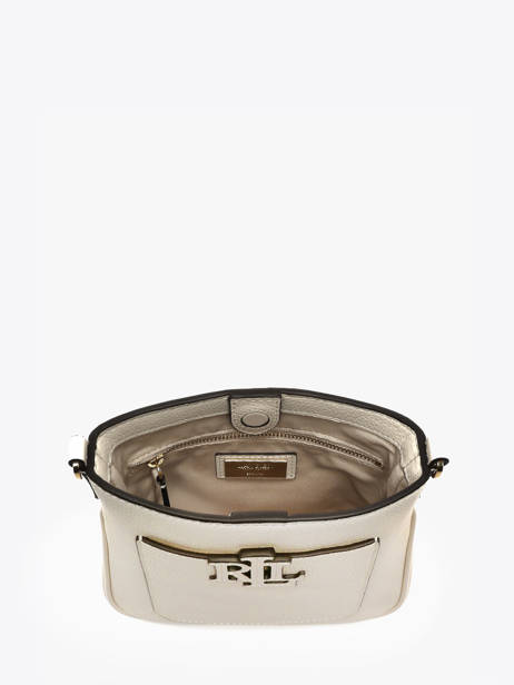 Leather Mini Cameryn Crossbody Bag Lauren ralph lauren White cameryn 31982184 other view 3