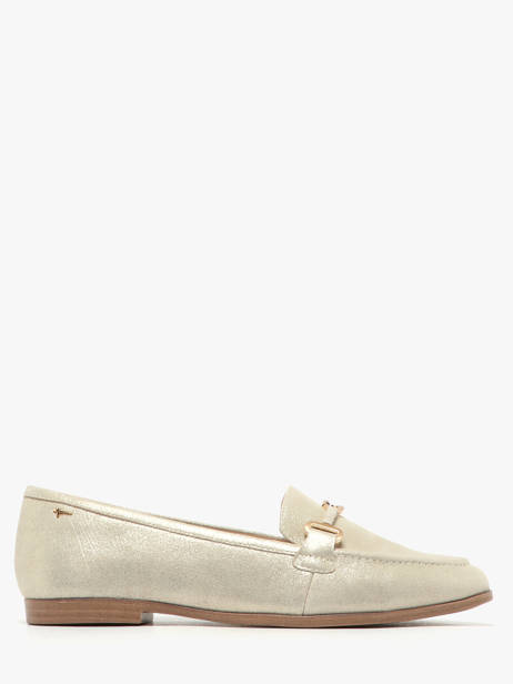 Mocassins En Cuir Tamaris Or women 44