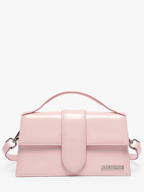 Sac Bandoulière D'occasion Grand Bambino Cuir Jacquemus Rose second life 1565547