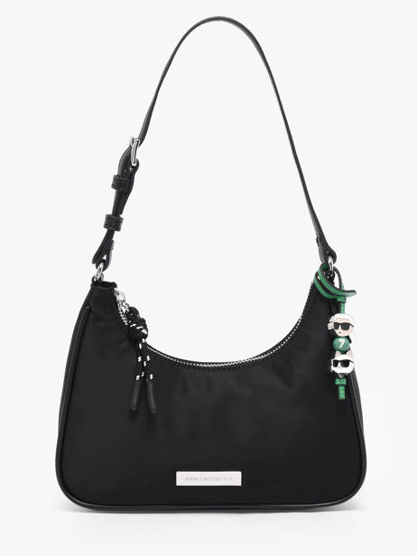 Shoulder Bag K Ikon Recycled Polyester Karl lagerfeld Black k ikon B1W32068