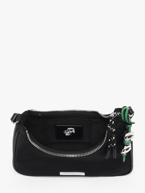 Shoulder Bag K Ikon Recycled Polyester Karl lagerfeld Black k ikon B1W32068 other view 3