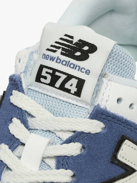 Sneakers 574 New balance Blue boy U5747JD other view 2