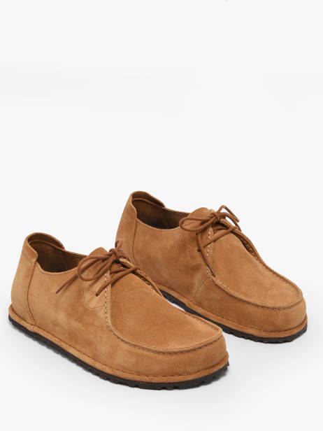 Derby Shoes Utti In Leather Birkenstock Brown men 1031546 other view 2