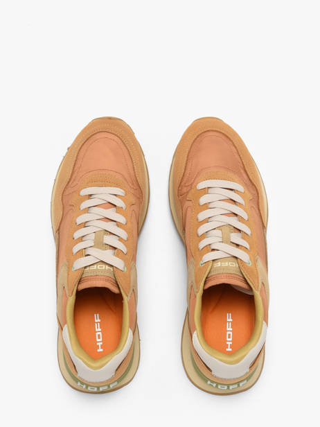 Sneakers In Leather Hoff Orange men 12602009 other view 4