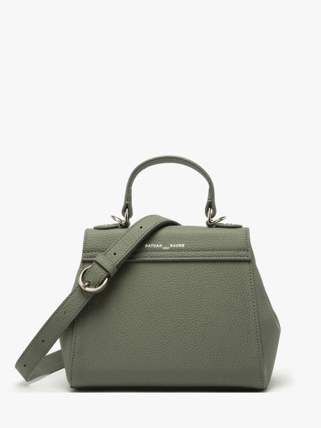 Leather Yumi Mandala Top-handle Bag Nathan baume Green mandala 4M other view 5