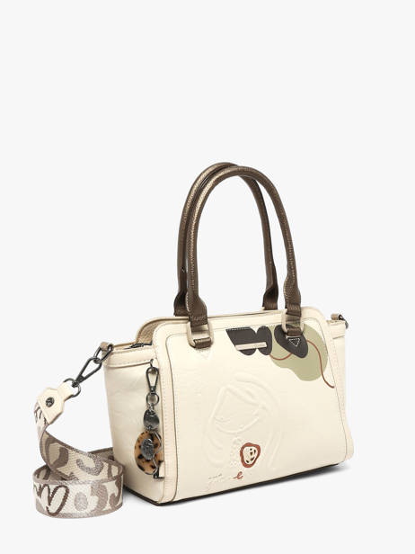 Satchel Gaia Anekke Beige gaia 42871032 other view 2