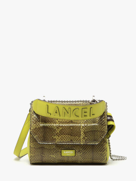 Small Ninon Ayers Crossbody Bag Lancel Green ninon A14013