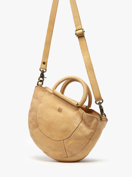 Sac Bandoulière Heritage Cuir Biba Jaune heritage MIB1L vue secondaire 2