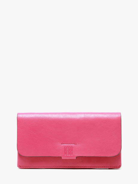 Wallet Leather Biba Pink wallet VET2L