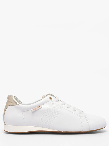 Sneakers In Leather Mephisto White women P5149766