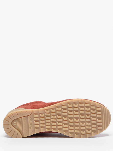 Sneakers In Leather Coolway Red men 8653807 other view 5