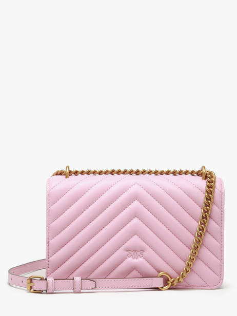 Crossbody Bag Love Bag Quilt Leather Pinko Pink love bag quilt A0GK other view 5