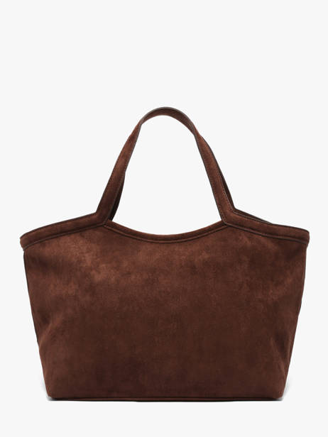 Sac Porté Main Identite Lulu castagnette Marron identite D vue secondaire 4