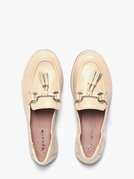 Moccasins In Leather Tamaris Beige women 46 other view 3