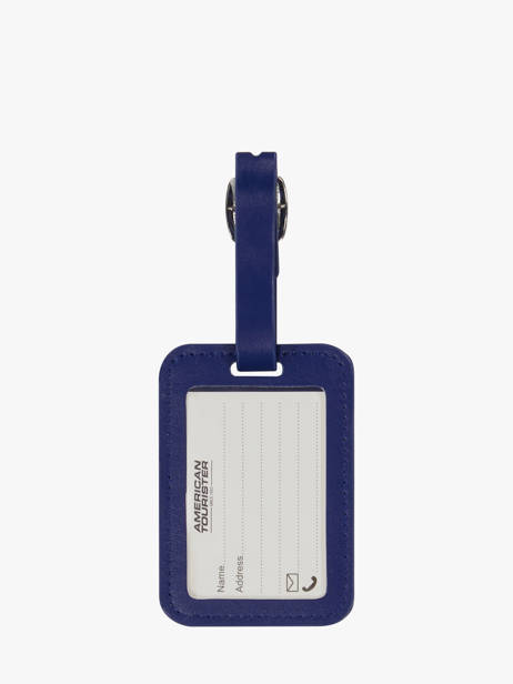 Luggage Tag American tourister Blue american tourist.ta 160234 other view 2