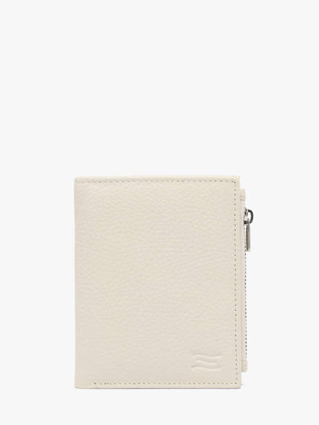 Leather Caviar Zip Wallet Crinkles Beige caviar 14269