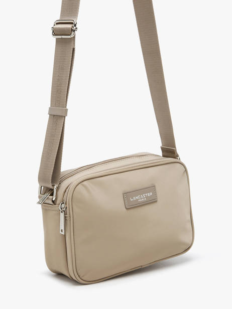 Shoulder Bag Basic Vita Nylon Lancaster Beige basic vita 76 other view 2