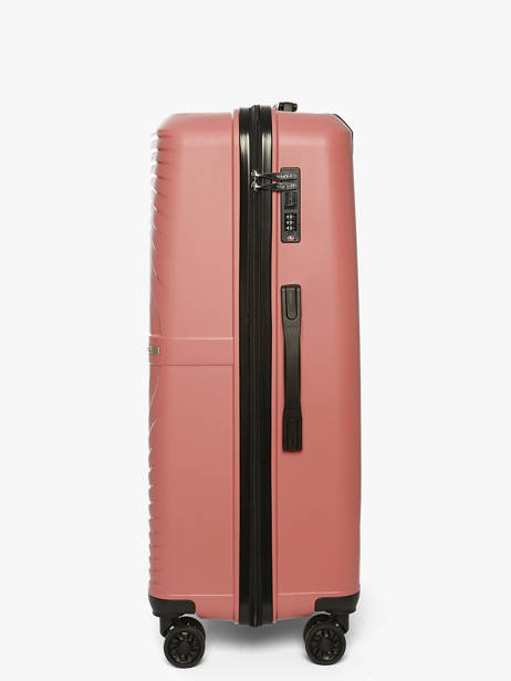 Hardside Luggage Montreal Travel Pink montreal L other view 3